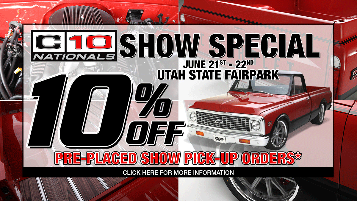 C10 Nationals Utah - Show Special: 10% Off Qualifying Orders - Team CPP